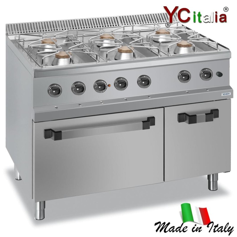 ycitalia Cucina 8 fuochi con forno elettrico 5,567.00