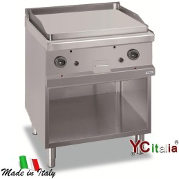 Fry top piastra a gas liscia cromata 1/2 modulo1.787,00 €1.787,00 €Fry top con mobileF.A.R.H. Snc Di Bottacin Antonio & C