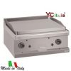 Fry top da banco con piastra liscia 70x71,4x25|fry top a gas da appoggio profondita 70 cm