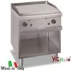 Fry top con piastra liscia 70x71,4x85 elettrica