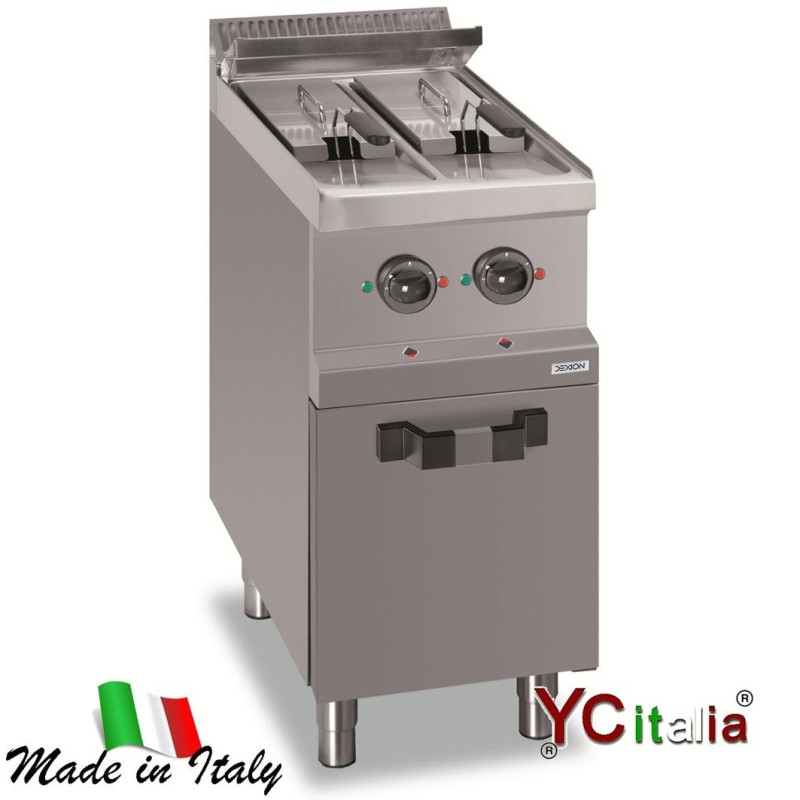 Friggitrice due vasche 7 Lt elettrica 40x71,4x852.288,00 €2.288,00 €Friggitrice elettrica professionale profondita 70 cmF.A.R.H. Snc Di Bottacin Antonio & C