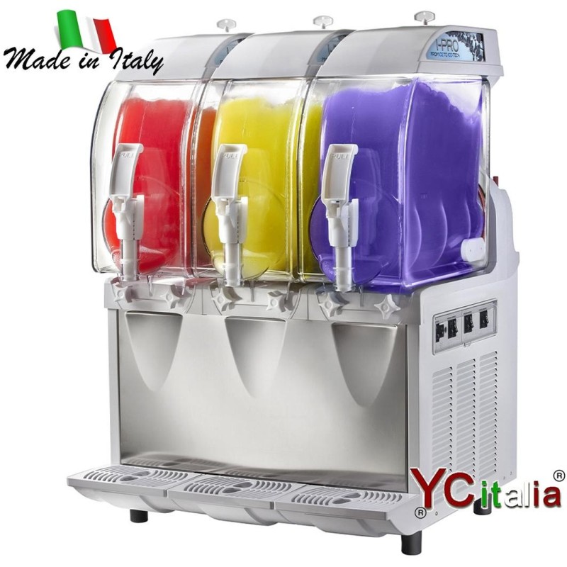 Granitore 3 campane 11+11+11L controllo meccanico|Macchine per granite