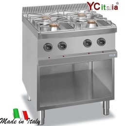Cucina a gas due fuochi1.356,00 €Cucina professionale gas senza forno profondita 900F.A.R.H. Snc Di Bottacin Antonio & C
