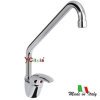 Miscelatore monoforo canna C girevole professionale