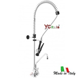 Doccione prelavaggio monoforo canna Ø18x300 mm|Doccioni monoforo professionali