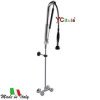 Doccione acqua-stop biforo a muro e interasse 150mm