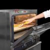 Forno 4 teglie 435x350 mm porta ribaltata e grill