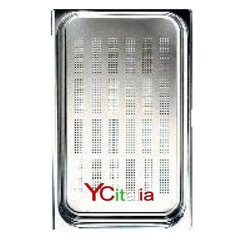 Bacinella 1/1 GN gastronorm forata in acciaio inox19,00 €19,00 €Gastronorm inox forateF.A.R.H. Snc Di Bottacin Antonio & C