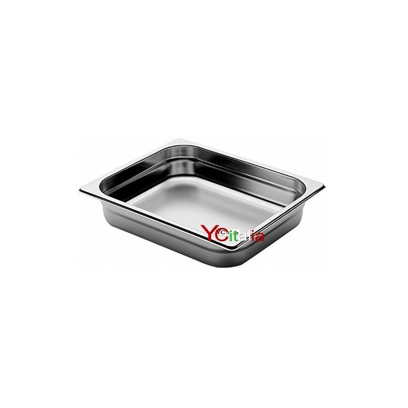 Bacinelle 1/2 GN gastronorm acciaio inox 18/10 aisi 304