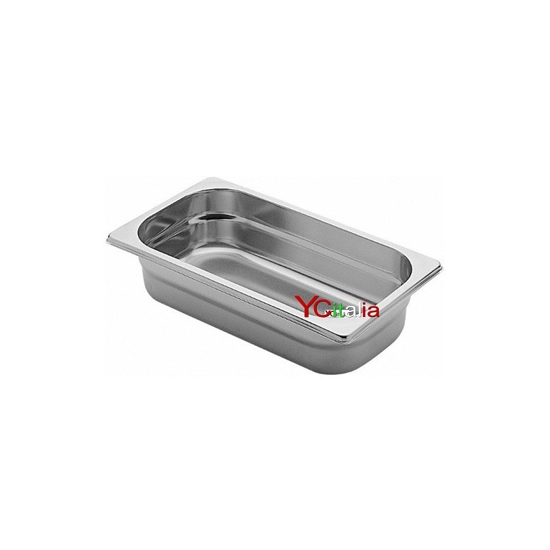 Bacinelle 1/3 GN gastronorm acciaio inox 18/10 aisi 304