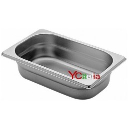 Bacinelle 1/4 GN gastronorm acciaio inox 18/10 aisi 304