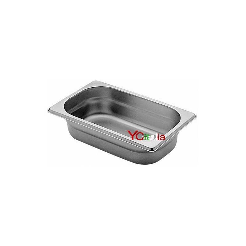Bacinelle 1/4 GN gastronorm acciaio inox 18/10 aisi 304
