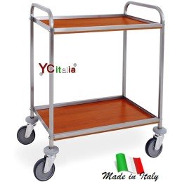 Carrello in acciaio 101x52x95