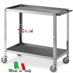 Steel trolley 89x48x85