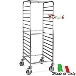 Carrello portateglie gn 1/1 44,5x62x94(h)344,00 €344,00 €Carrelli porta teglie per ristoranti e gastronomieF.A.R.H. Snc Di Bottacin Antonio & C