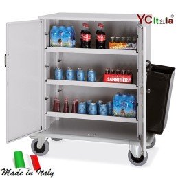 Carrello rifornimento frigobar