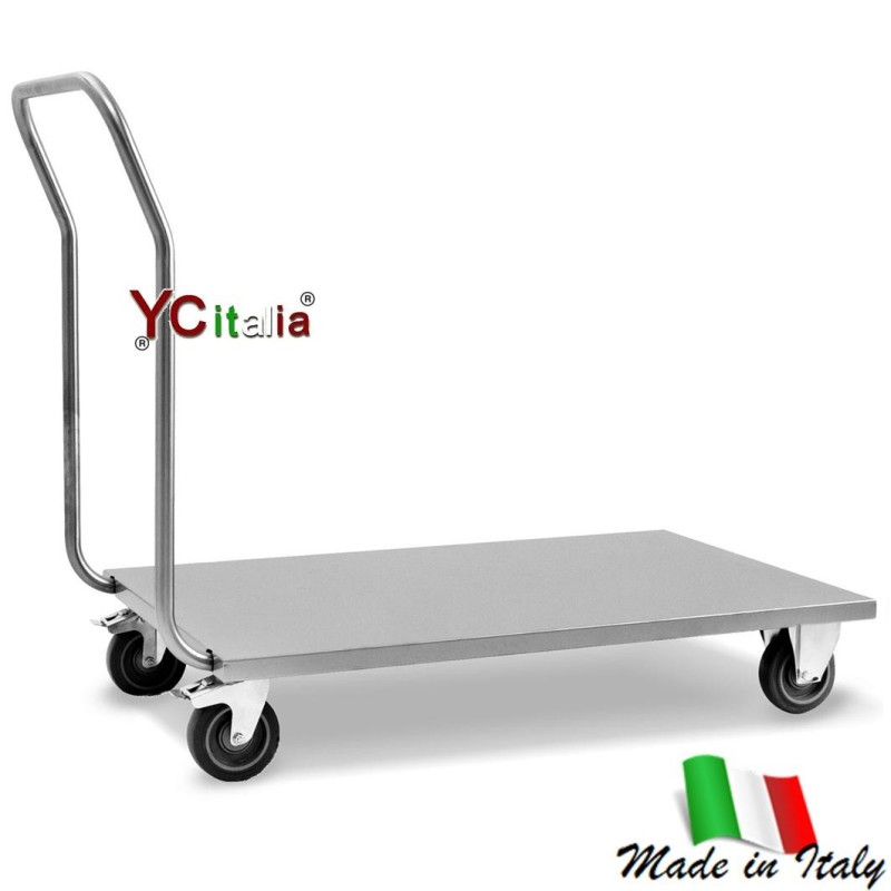 Boîtier en acier inoxydable trolley cm 60x110x97