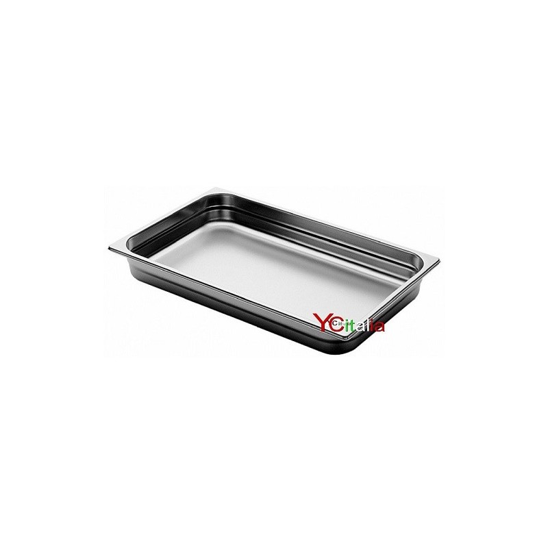 Teglia 1/1 GN gastronorm in acciaio inox AISI 304 18/10