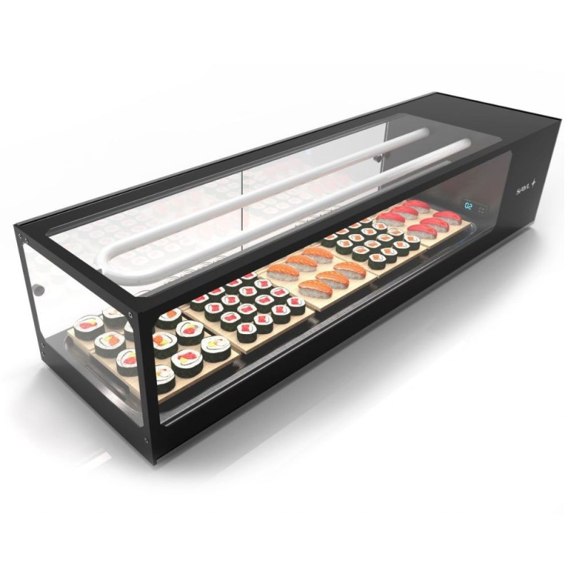 Vetrina refrigerata sushi 1320x380x300|Home