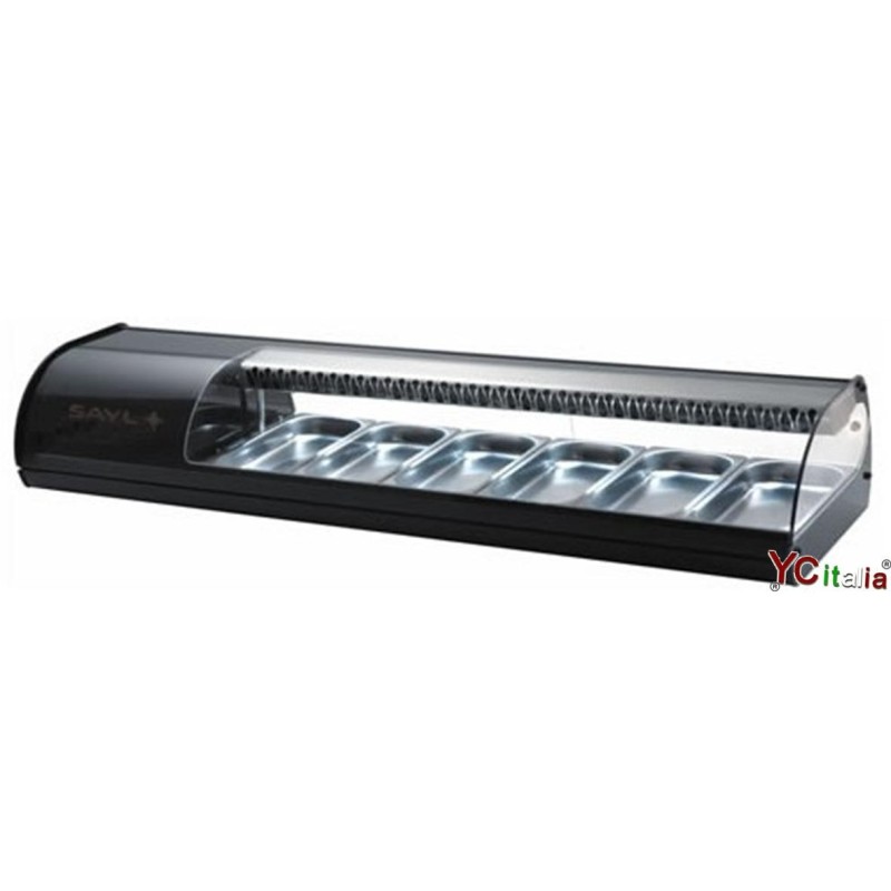 Vetrina refrigerata per sushi 1788 x 395 x 245 mm|Vetrine sushi