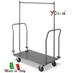 Carrello portabiti e valigie