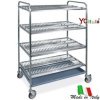 Carrello portapiatti 97x103x86 h