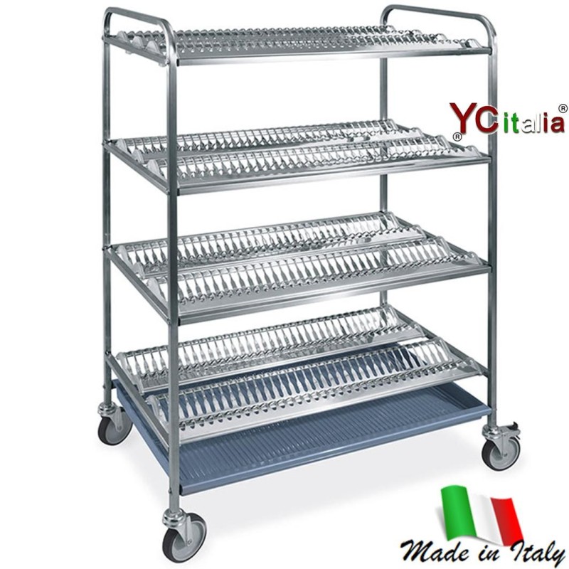 832,00 €F.A.R.H. Snc Di Bottacin Antonio & CTrolley chariot 288 plaques Ø 16/26Trolley trolleys