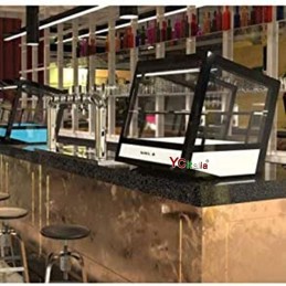 Vetrina refrigerata ventilata cubo 620x670x670|Vetrine 1 piano