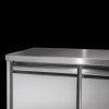 Tavolo refrigerato 4 porte inox professionale|Banchi refrigerati in acciaio profondita 600