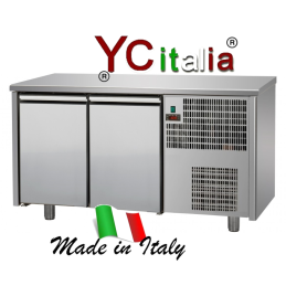 Tavolo refrigerato 2 porte 1460x600x860/930 mm