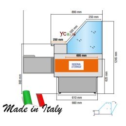 Banco vetrina neutro L2020 x P890 x H1245 vetro dritto1.887,30 €2.097,00 €Vetrine esposizione neutreF.A.R.H. Snc Di Bottacin Antonio & C