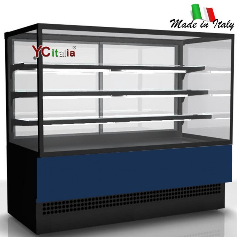 4.041,00 €F.A.R.H. Snc Di Bottacin Antonio & CPasticceria BankenKühlschalter L2405 x P 763 x H 1391 Glas recht