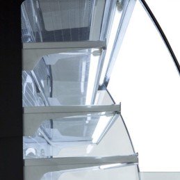 Vetrina self service L1505 X P 1525 X H 1520|Murale refrigerato 800 profondità 