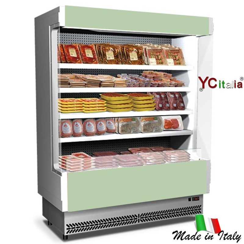 Murale inox refrigerato per alimentari L1580XP602XH1970