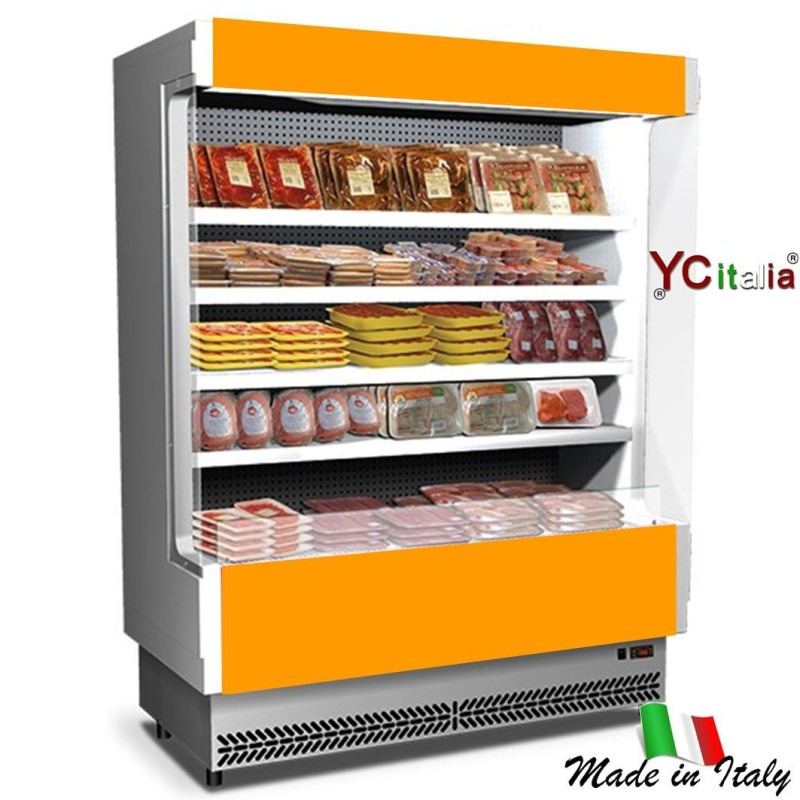 Murale inox refrigerato carne preconfezionata L1330XP602XH1970