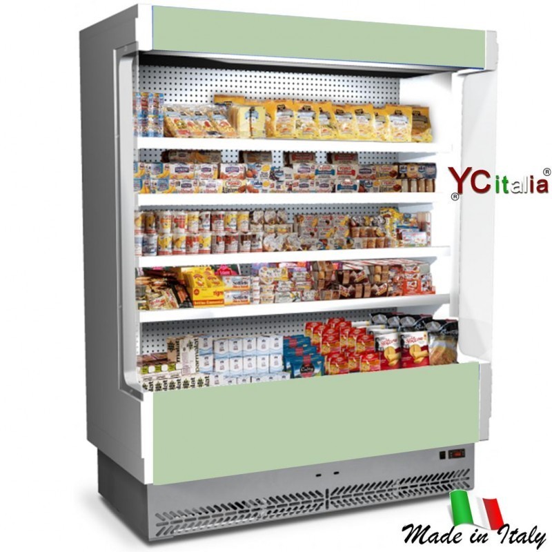 Murale refrigerato inox salumi e latticini L1955XP602XH1970