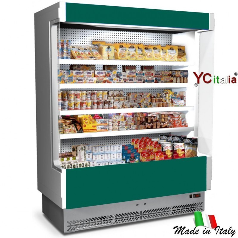 Murale refrigerato inox salumi e latticini L1955XP602XH1970