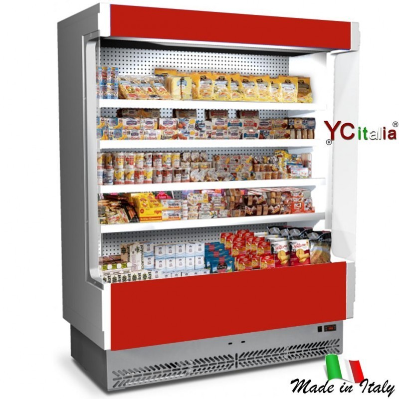 Murale refrigerato inox salumi e latticini L1955XP602XH1970