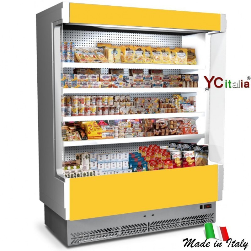 Murale refrigerato inox salumi e latticini L1955XP602XH1970