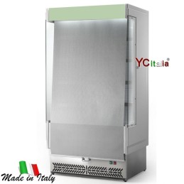 Mur en acier inoxydable L1330 X P 602 X H 1970 frigorifique Coupes de froid et produits laitiers