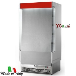 Mur en acier inoxydable L1330 X P 602 X H 1970 frigorifique Coupes de froid et produits laitiers