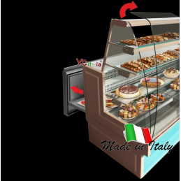 Vetrina pasticceria Rivo vetri dritti L14352.326,50 €2.585,00 €Banchi pasticceriaF.A.R.H. Snc Di Bottacin Antonio & C