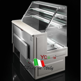 copy of Vetrina statica pasticceria vetri dritti L1030 x P 876 x H 1433