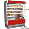 Espositore murale L2580 X P 764 X H 2040 refrigerato Salumi e Latticini|Espositori murali profondità 800