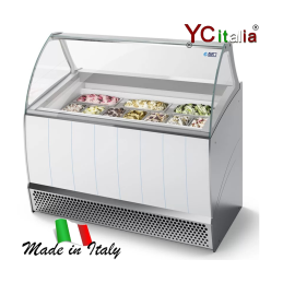 Vetrina gelato 10 gusti Brava