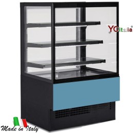 Vetrina refrigerata vetro dritto L1505xP763xH1391|Banchi pasticceria