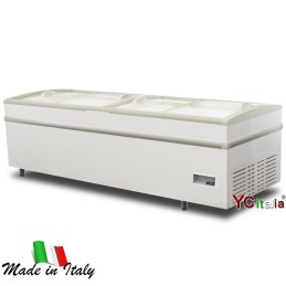 Congelatore orizzontale 2505x934x844 mm|Congelatori con porte vetro scorrevoli