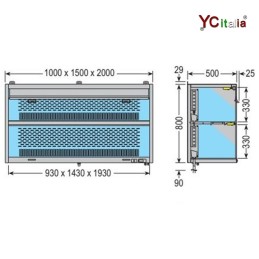 2.287,00 €F.A.R.H. Snc Di Bottacin Antonio & CKühlwandschränkePensile refrigerato