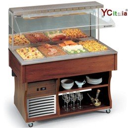 Buffet a parete con cupola