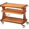 Carrello in legno per servizio 86x55x85 h